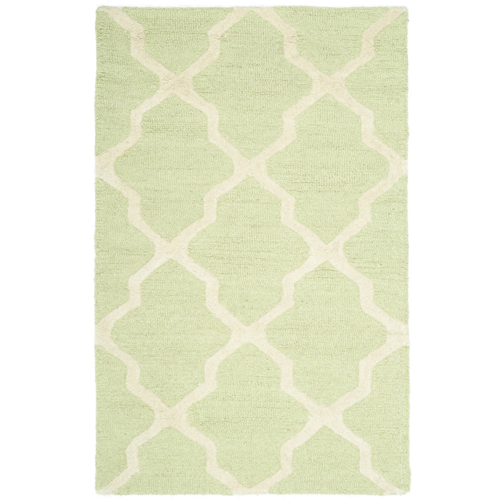 SAFAVIEH Cambridge CAM121B Light Green / Ivory Rug Image 5