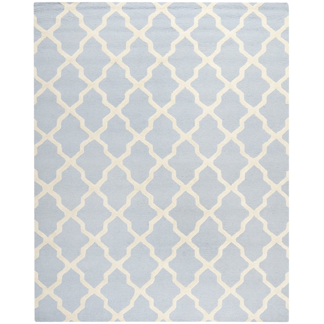 SAFAVIEH Cambridge CAM121A Light Blue / Ivory Rug Image 1