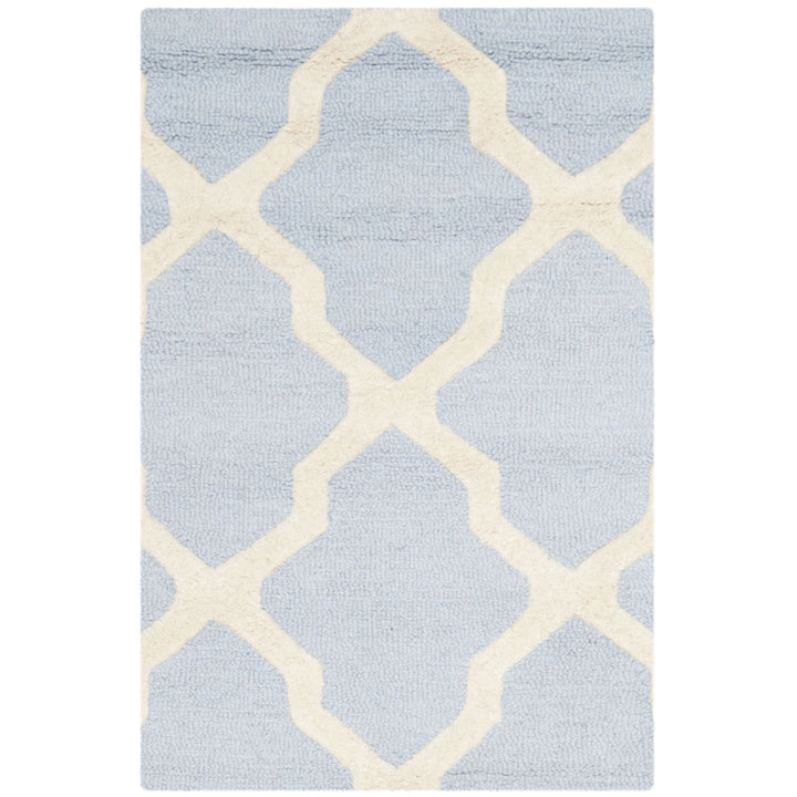 SAFAVIEH Cambridge CAM121A Light Blue / Ivory Rug Image 3