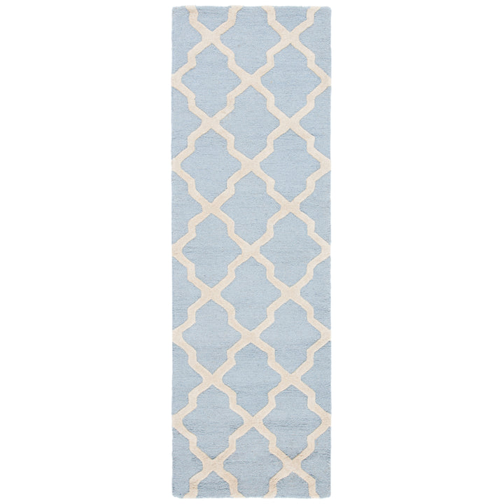 SAFAVIEH Cambridge CAM121A Light Blue / Ivory Rug Image 4