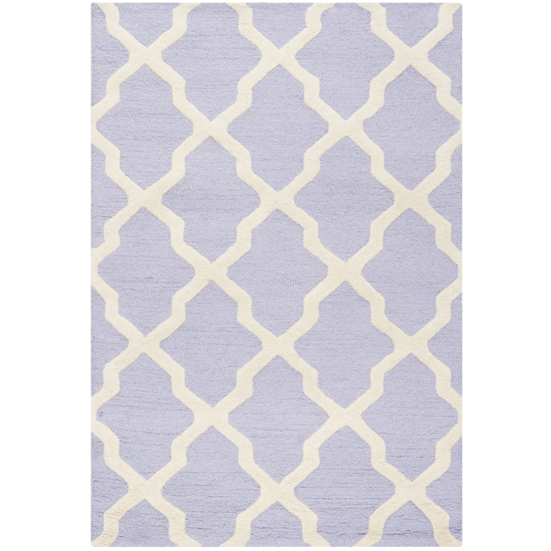 SAFAVIEH Cambridge CAM121C Lavender / Ivory Rug Image 5