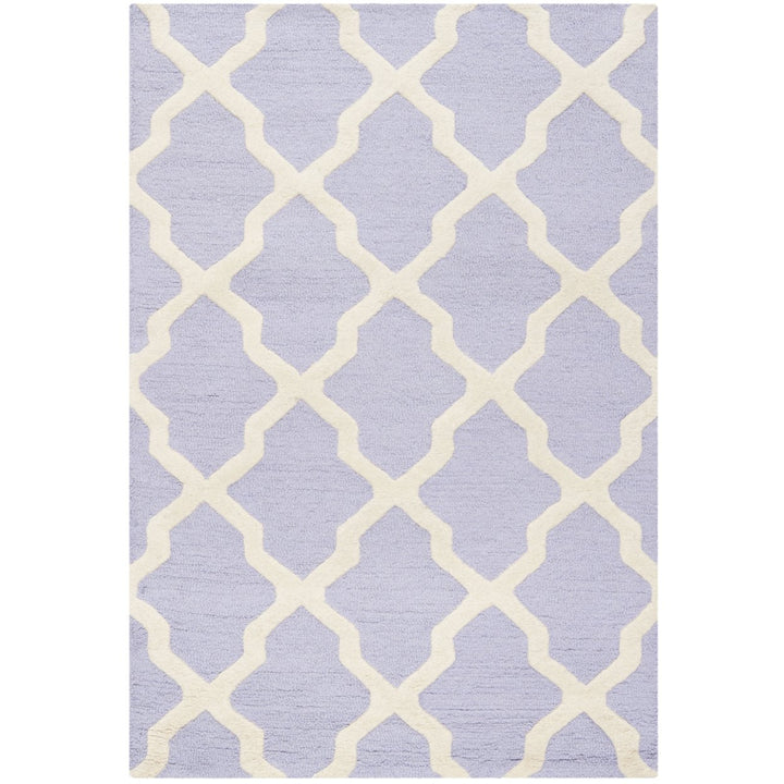 SAFAVIEH Cambridge CAM121C Lavender / Ivory Rug Image 1