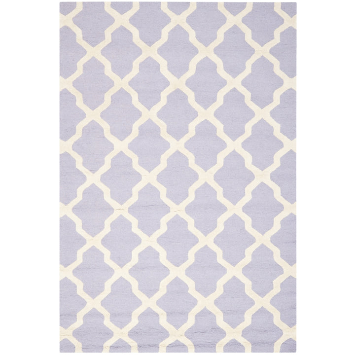 SAFAVIEH Cambridge CAM121C Lavender / Ivory Rug Image 6