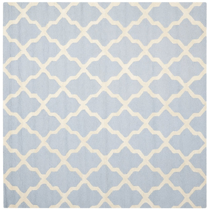 SAFAVIEH Cambridge CAM121A Light Blue / Ivory Rug Image 1