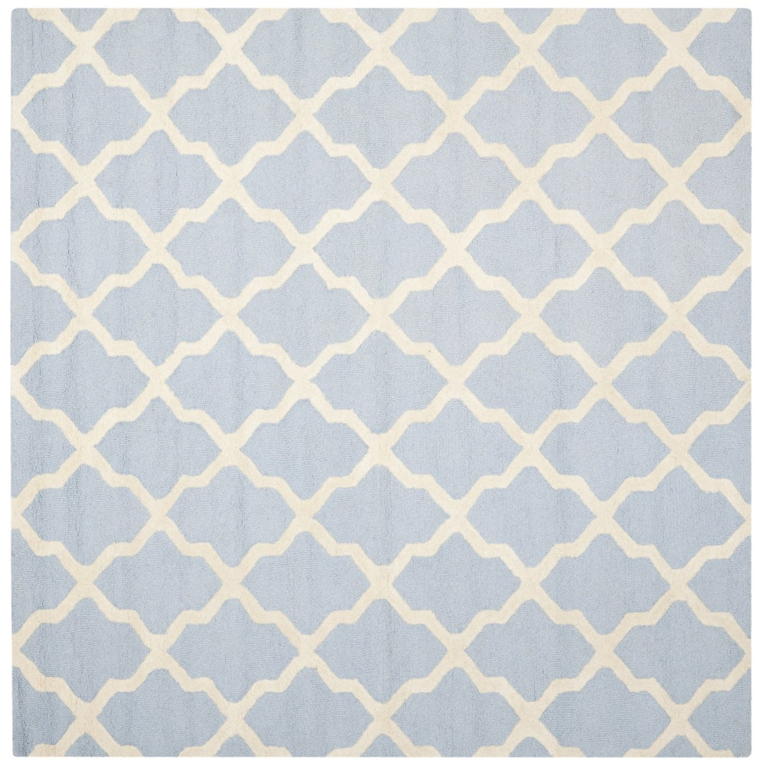 SAFAVIEH Cambridge CAM121A Light Blue / Ivory Rug Image 1