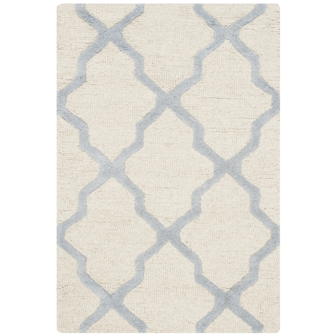 SAFAVIEH Cambridge CAM121F Ivory / Light Blue Rug Image 8