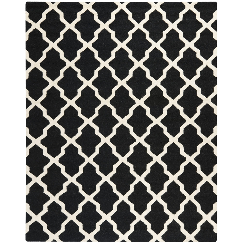 SAFAVIEH Cambridge CAM121E Handmade Black / Ivory Rug Image 2