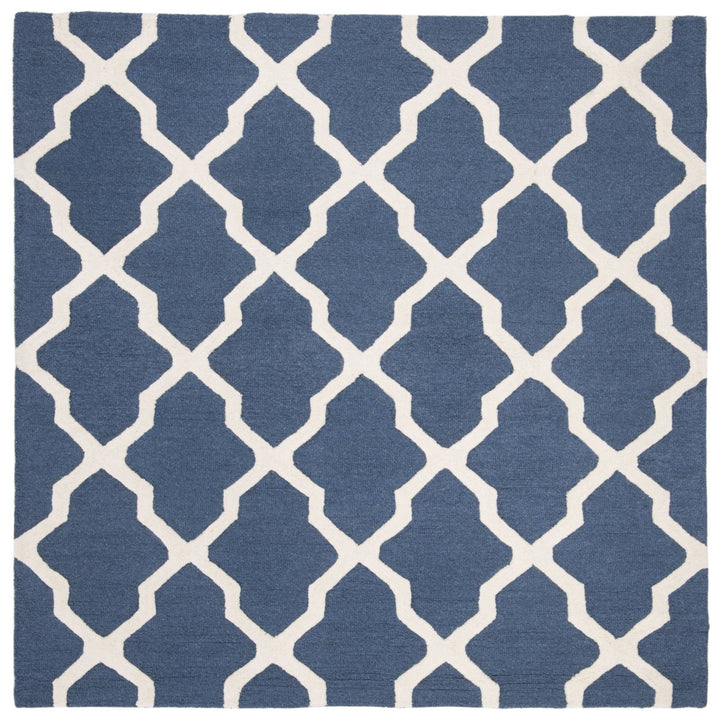 SAFAVIEH Cambridge CAM121G Navy Blue / Ivory Rug Image 11