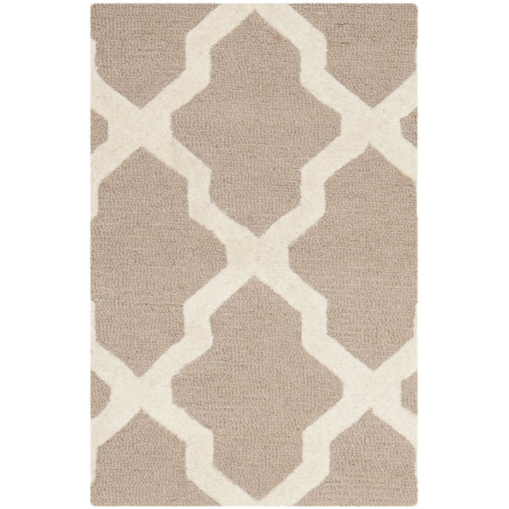 SAFAVIEH Cambridge CAM121J Handmade Beige / Ivory Rug Image 4