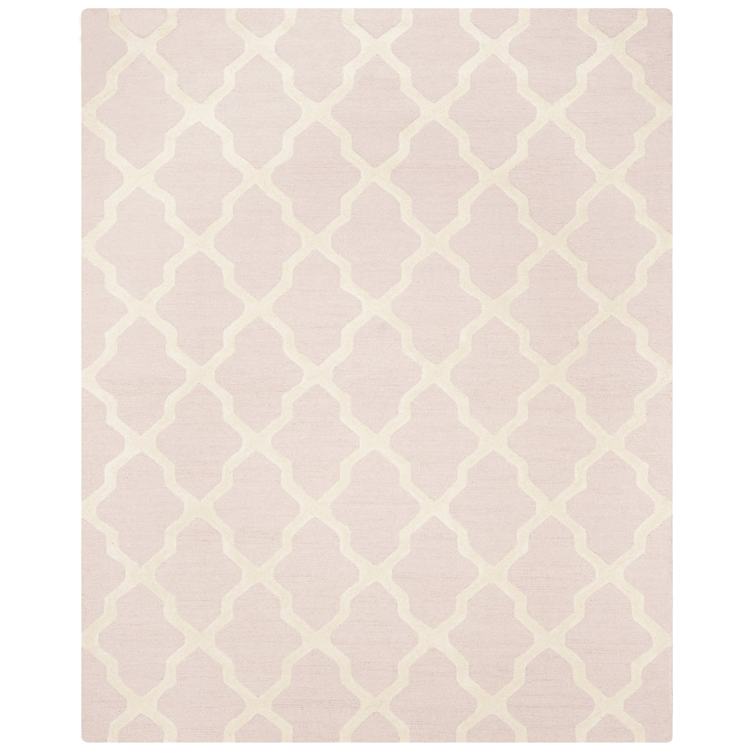 SAFAVIEH Cambridge CAM121M Light Pink / Ivory Rug Image 1