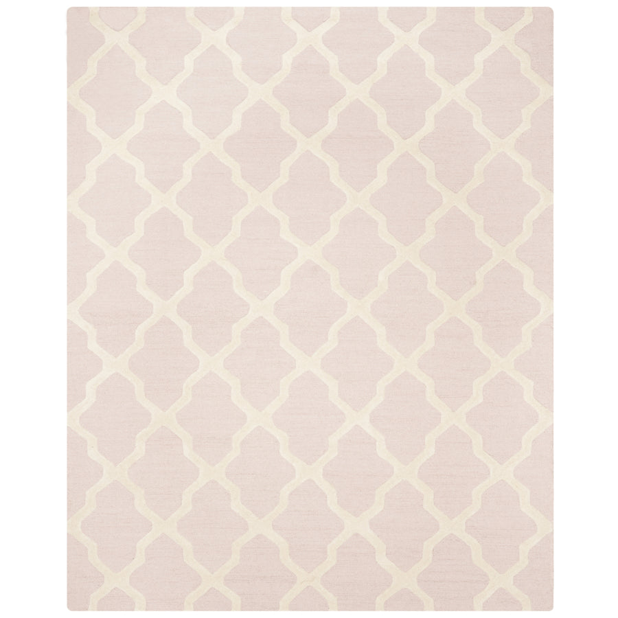 SAFAVIEH Cambridge CAM121M Light Pink / Ivory Rug Image 1