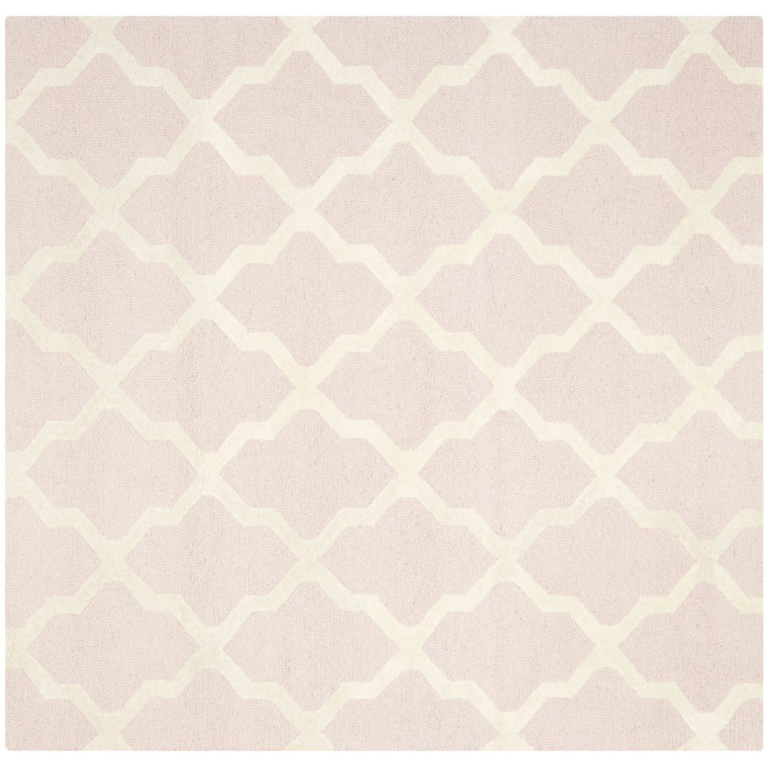 SAFAVIEH Cambridge CAM121M Light Pink / Ivory Rug Image 6