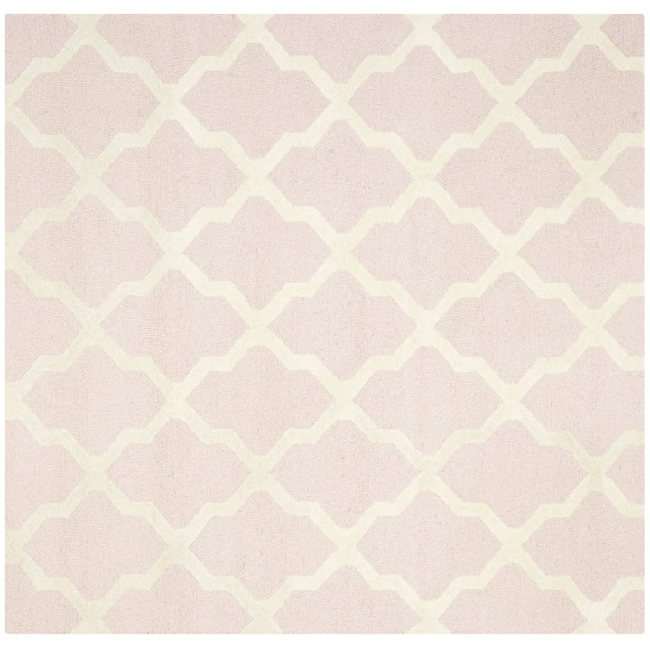 SAFAVIEH Cambridge CAM121M Light Pink / Ivory Rug Image 6