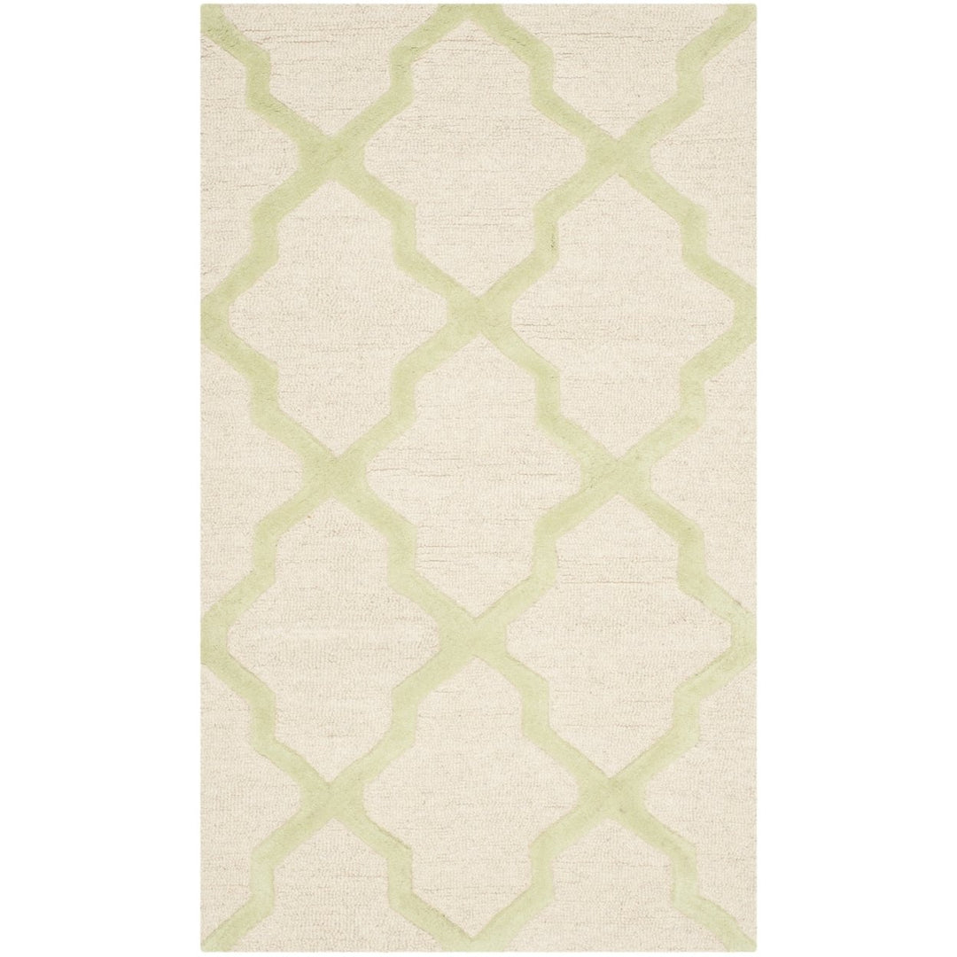 SAFAVIEH Cambridge CAM121N Ivory / Light Green Rug Image 5