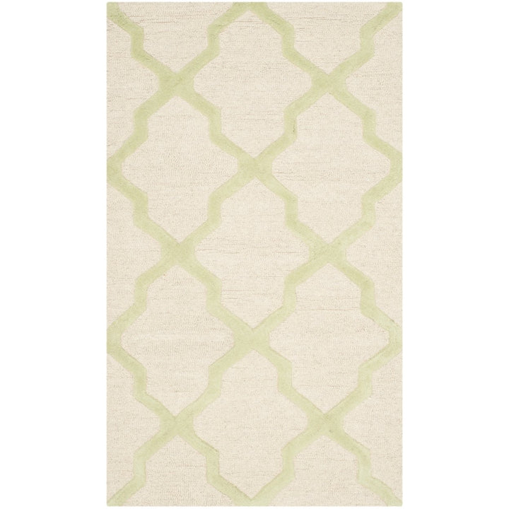 SAFAVIEH Cambridge CAM121N Ivory / Light Green Rug Image 5