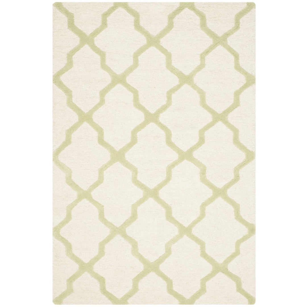 SAFAVIEH Cambridge CAM121N Ivory / Light Green Rug Image 6