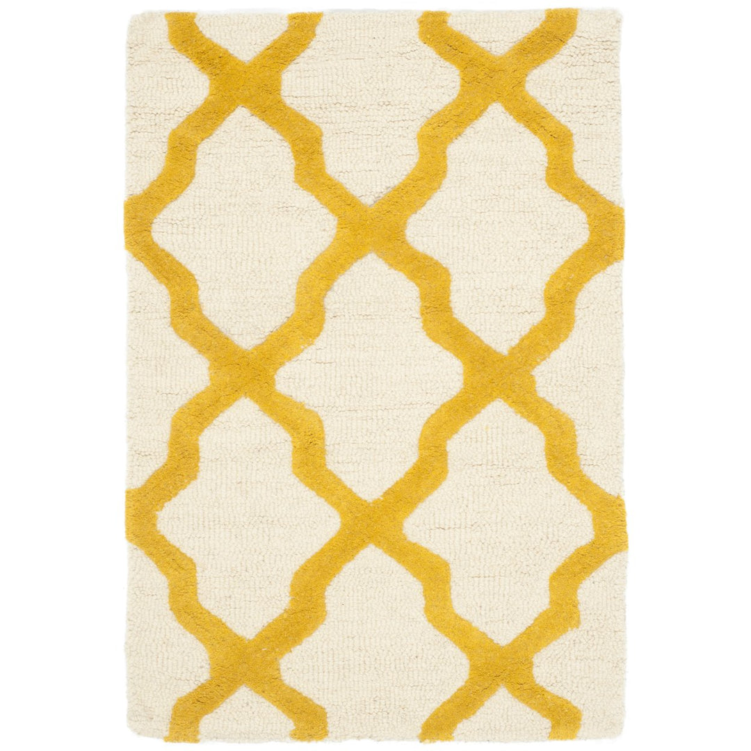 SAFAVIEH Cambridge CAM121U Handmade Ivory / Gold Rug Image 3