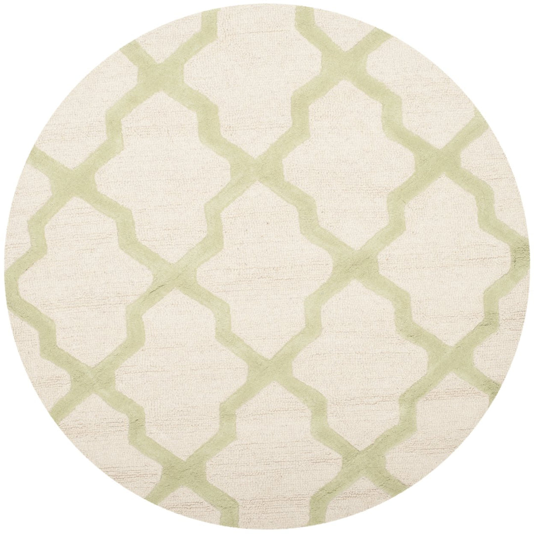 SAFAVIEH Cambridge CAM121N Ivory / Light Green Rug Image 7