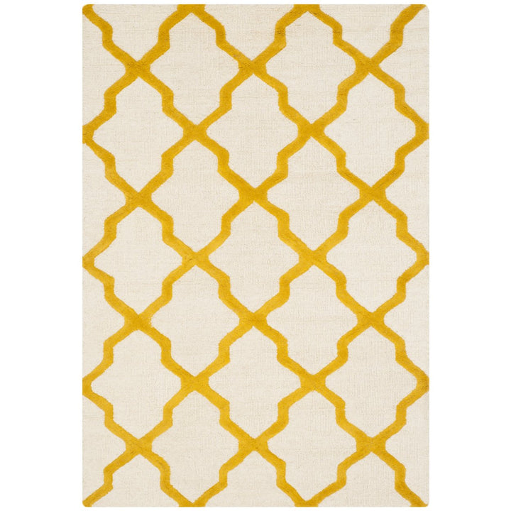 SAFAVIEH Cambridge CAM121U Handmade Ivory / Gold Rug Image 6