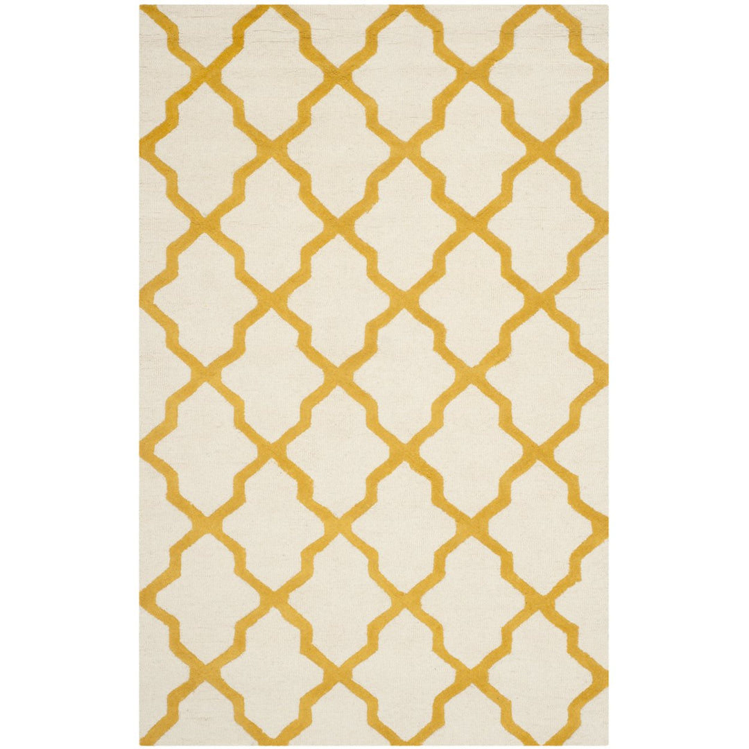 SAFAVIEH Cambridge CAM121U Handmade Ivory / Gold Rug Image 9