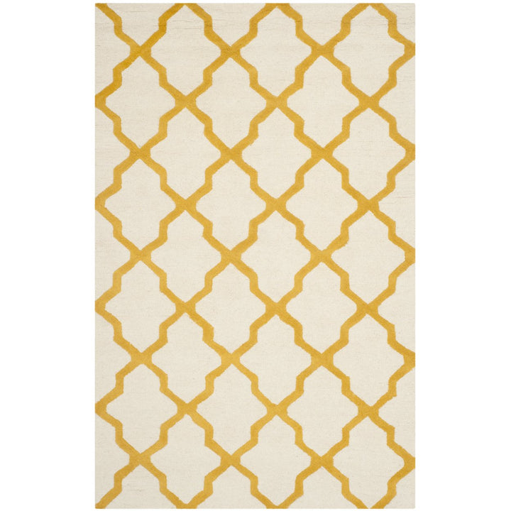 SAFAVIEH Cambridge CAM121U Handmade Ivory / Gold Rug Image 9