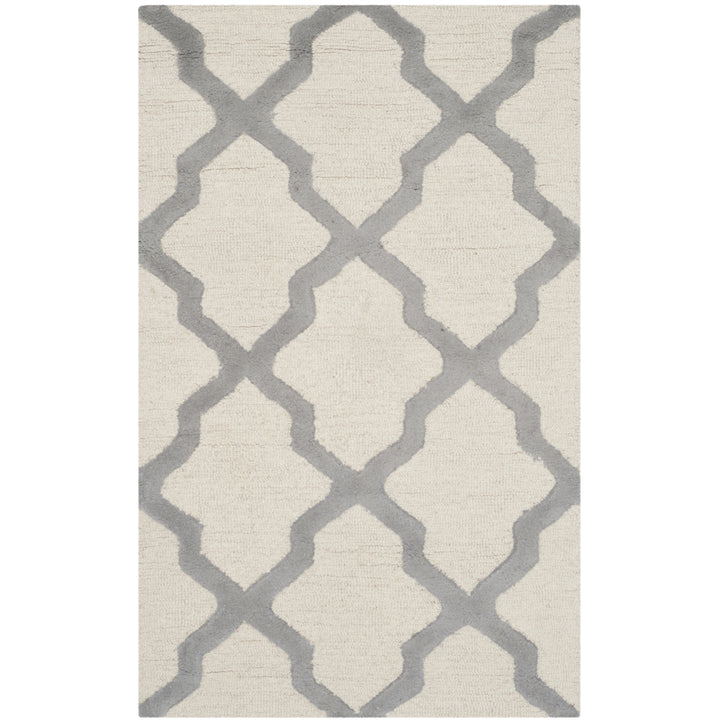 SAFAVIEH Cambridge CAM121Y Handmade Ivory /Silver Rug Image 4