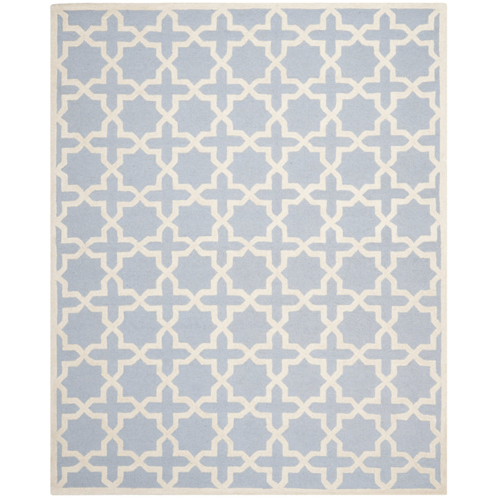 SAFAVIEH Cambridge CAM125A Light Blue / Ivory Rug Image 1