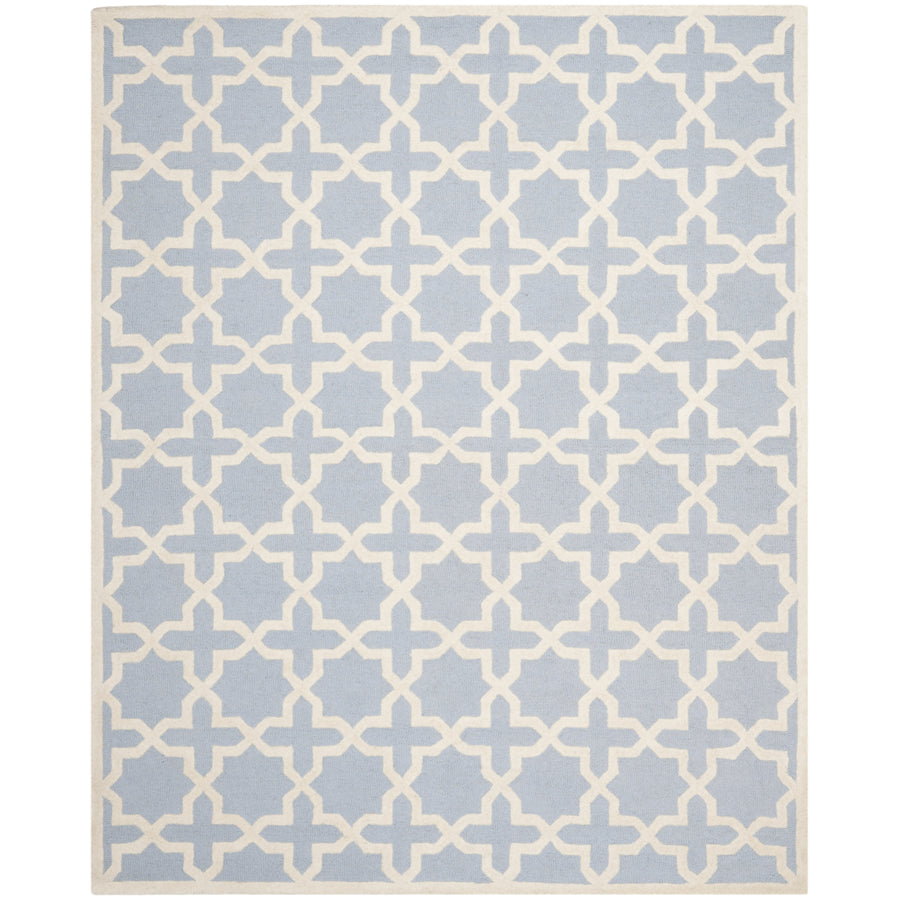 SAFAVIEH Cambridge CAM125A Light Blue / Ivory Rug Image 1