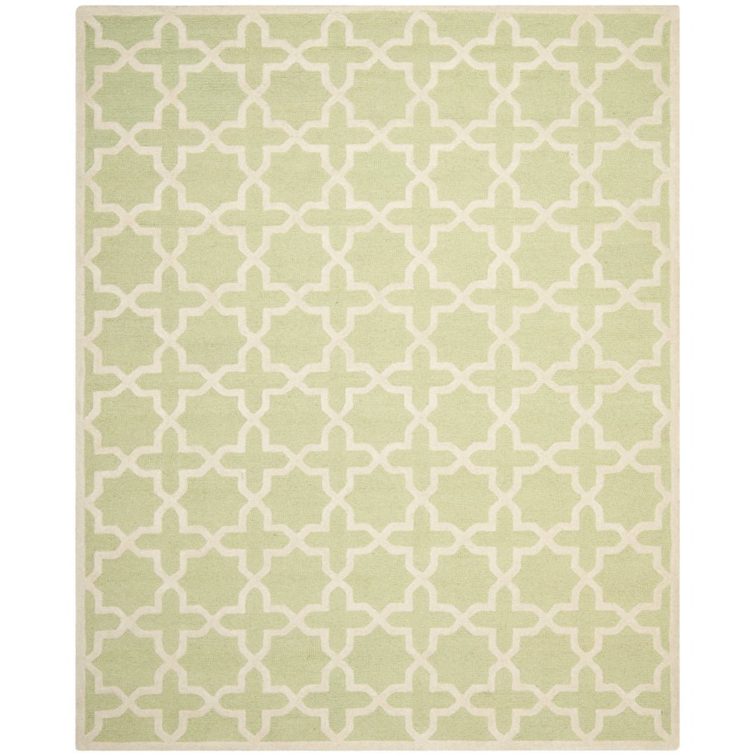 SAFAVIEH Cambridge CAM125B Light Green / Ivory Rug Image 1