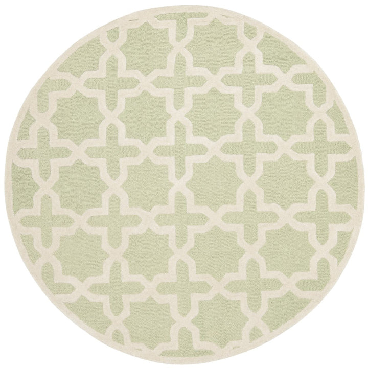 SAFAVIEH Cambridge CAM125B Light Green / Ivory Rug Image 3