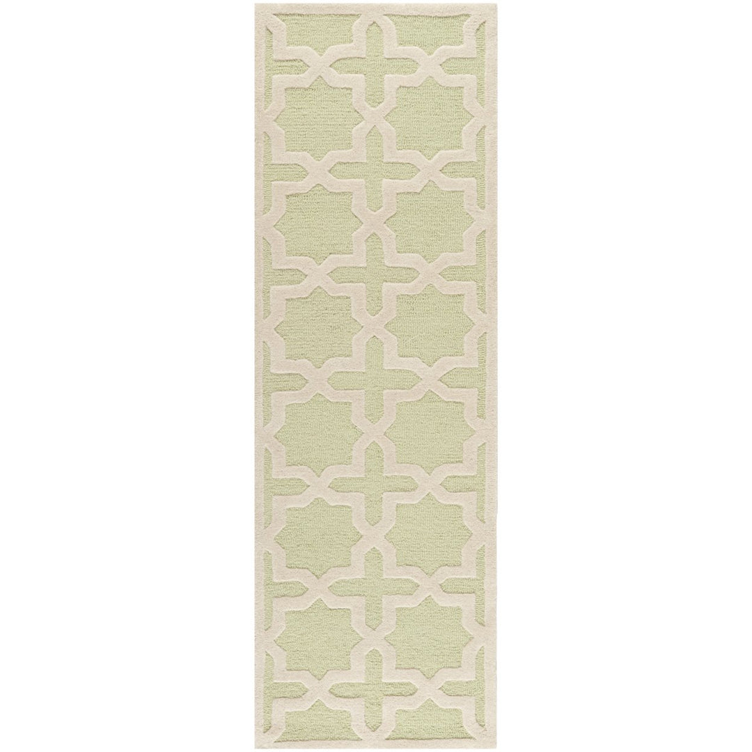 SAFAVIEH Cambridge CAM125B Light Green / Ivory Rug Image 4