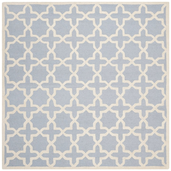 SAFAVIEH Cambridge CAM125A Light Blue / Ivory Rug Image 1