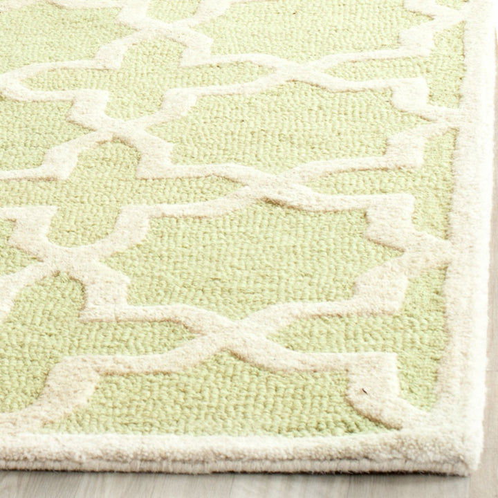 SAFAVIEH Cambridge CAM125B Light Green / Ivory Rug Image 6