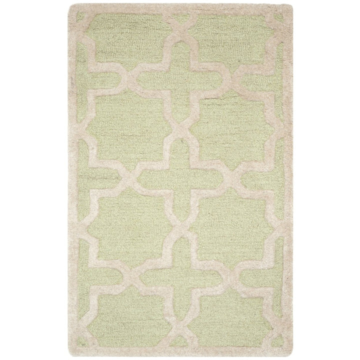 SAFAVIEH Cambridge CAM125B Light Green / Ivory Rug Image 8