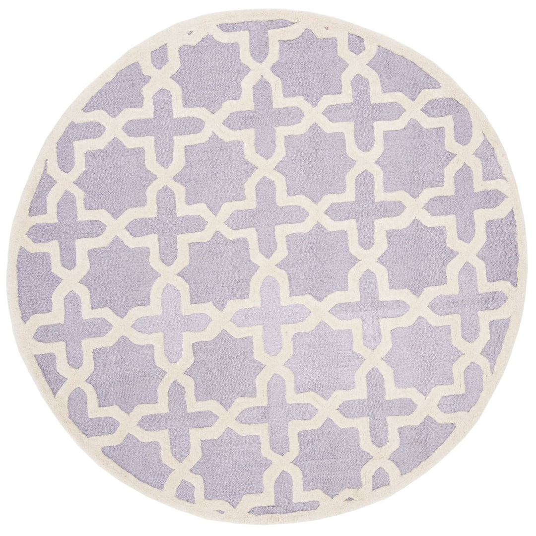 SAFAVIEH Cambridge CAM125C Lavender / Ivory Rug Image 4