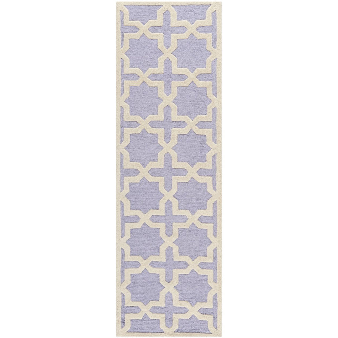 SAFAVIEH Cambridge CAM125C Lavender / Ivory Rug Image 5