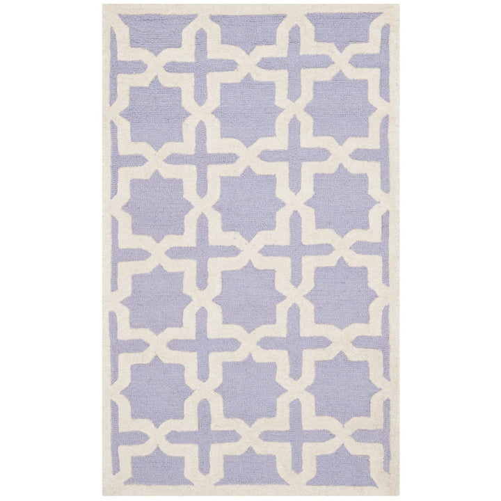 SAFAVIEH Cambridge CAM125C Lavender / Ivory Rug Image 8