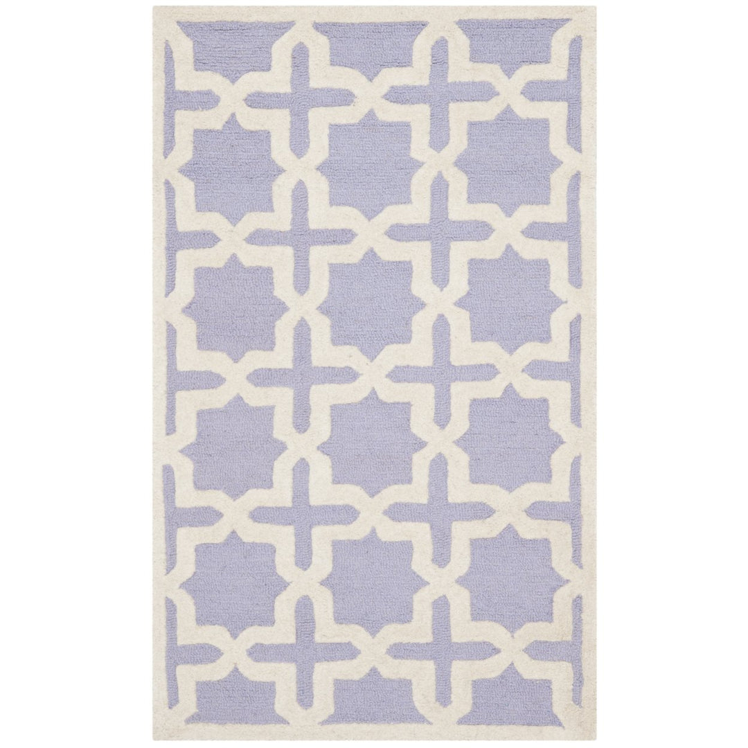 SAFAVIEH Cambridge CAM125C Lavender / Ivory Rug Image 1