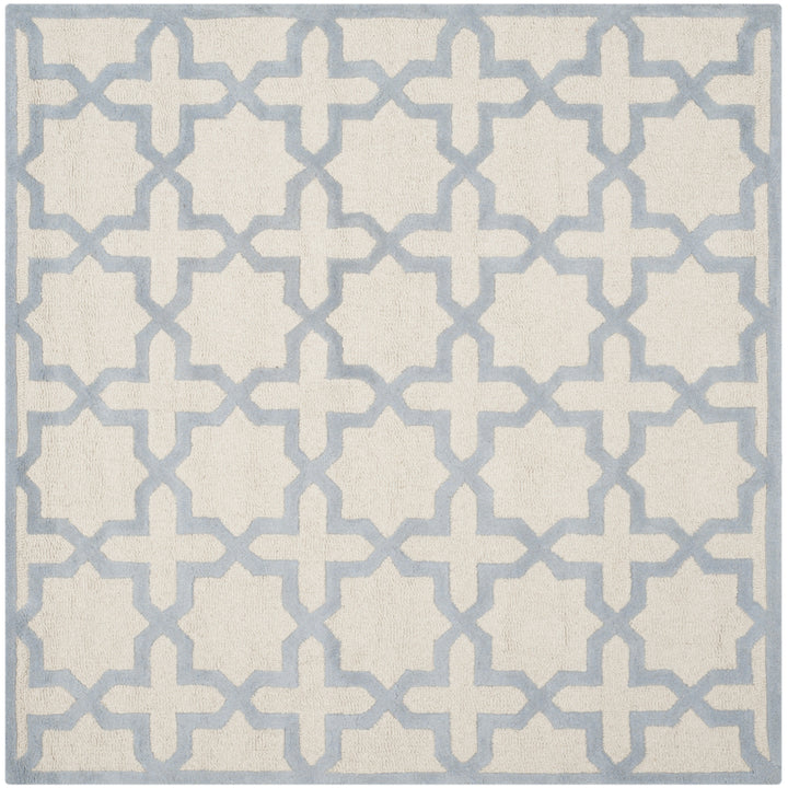 SAFAVIEH Cambridge CAM125F Ivory / Light Blue Rug Image 6