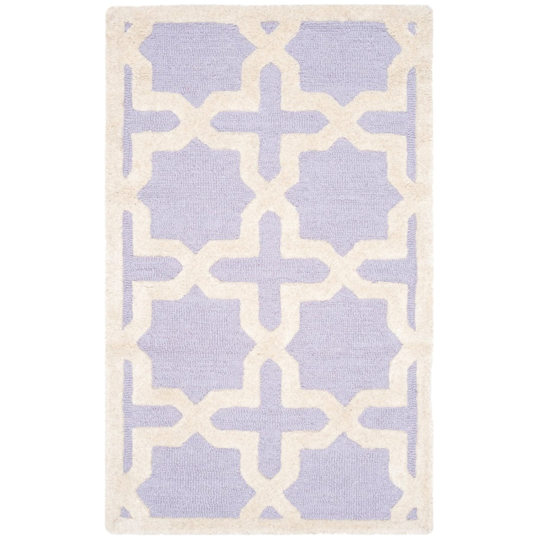 SAFAVIEH Cambridge CAM125C Lavender / Ivory Rug Image 9