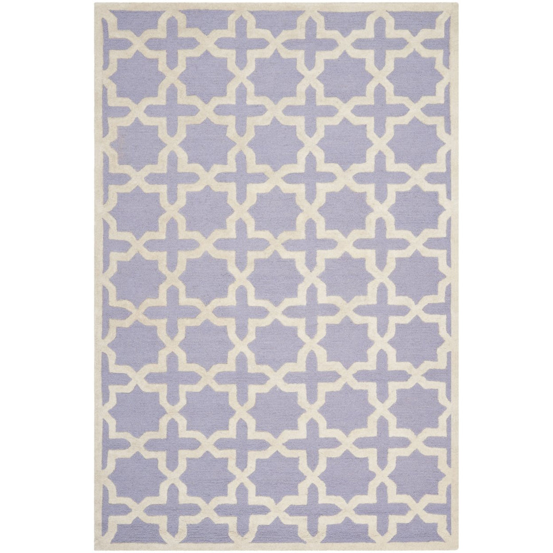 SAFAVIEH Cambridge CAM125C Lavender / Ivory Rug Image 10