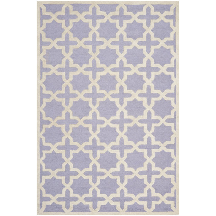 SAFAVIEH Cambridge CAM125C Lavender / Ivory Rug Image 10