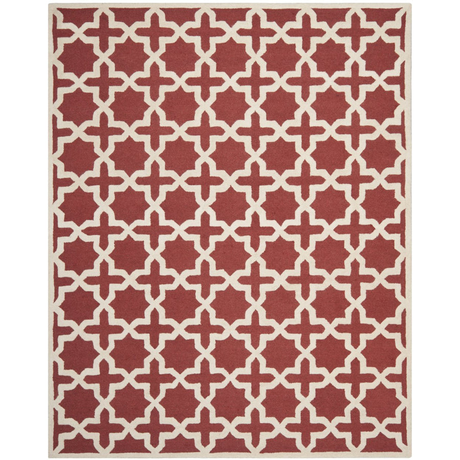 SAFAVIEH Cambridge CAM125L Handmade Rust / Ivory Rug Image 1