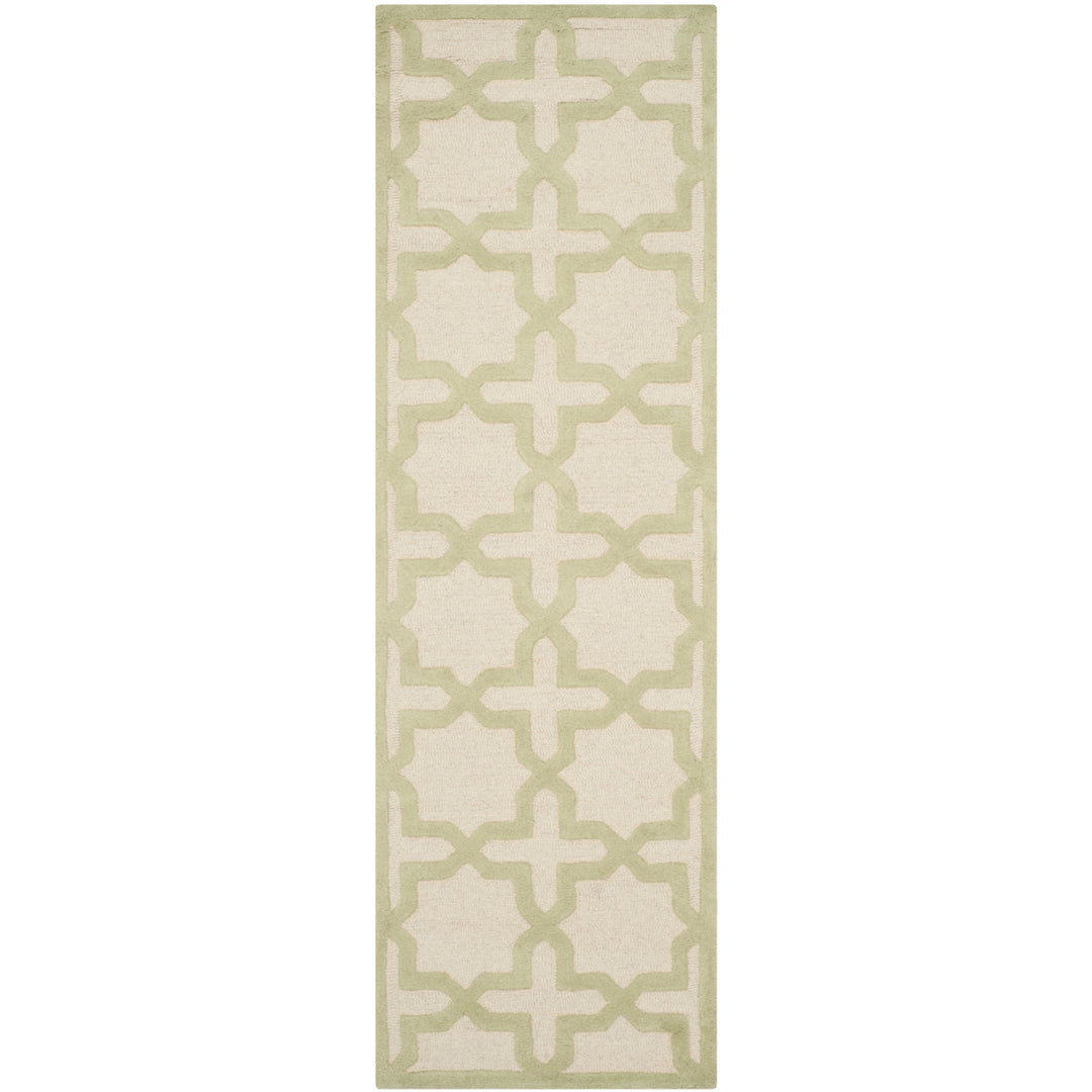 SAFAVIEH Cambridge CAM125N Ivory / Light Green Rug Image 5