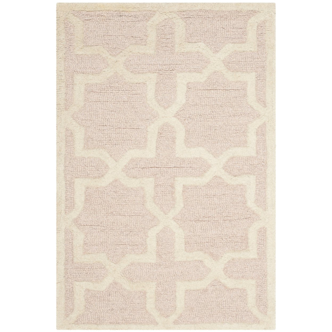 SAFAVIEH Cambridge CAM125M Light Pink / Ivory Rug Image 1