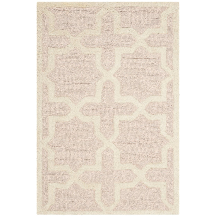 SAFAVIEH Cambridge CAM125M Light Pink / Ivory Rug Image 1