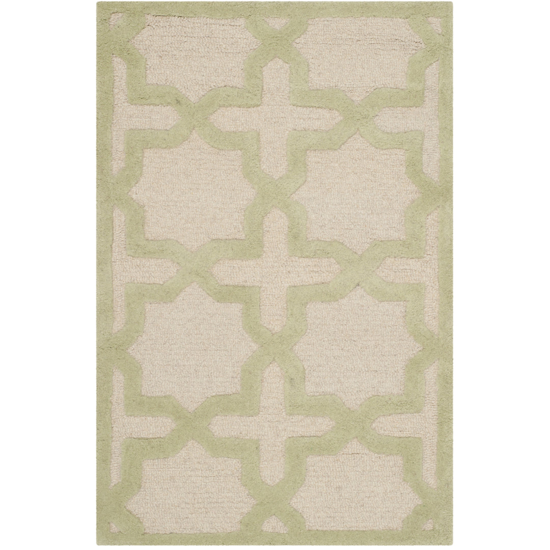 SAFAVIEH Cambridge CAM125N Ivory / Light Green Rug Image 8