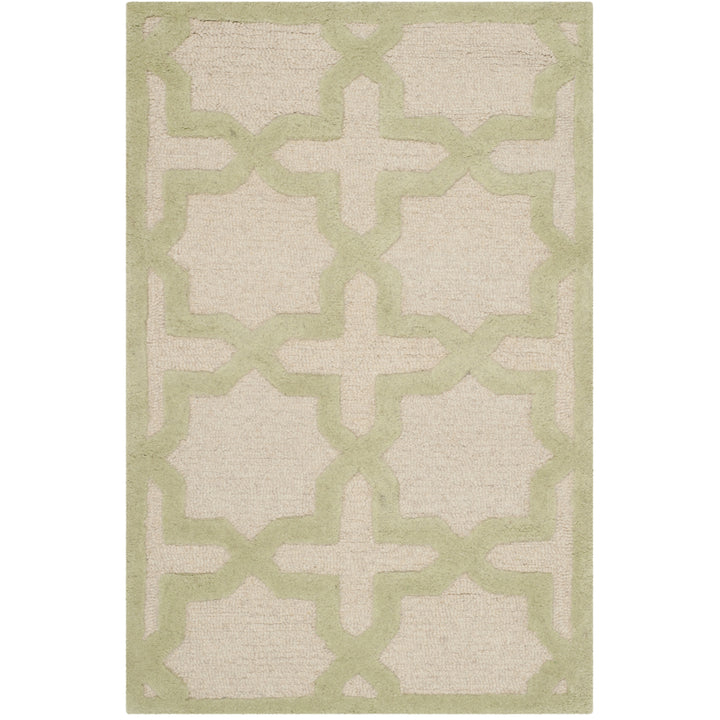 SAFAVIEH Cambridge CAM125N Ivory / Light Green Rug Image 8