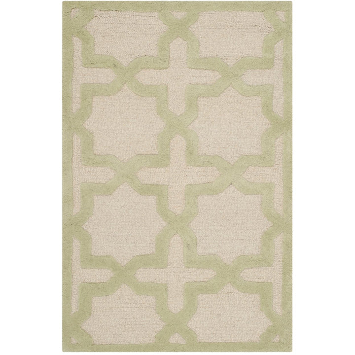 SAFAVIEH Cambridge CAM125N Ivory / Light Green Rug Image 1