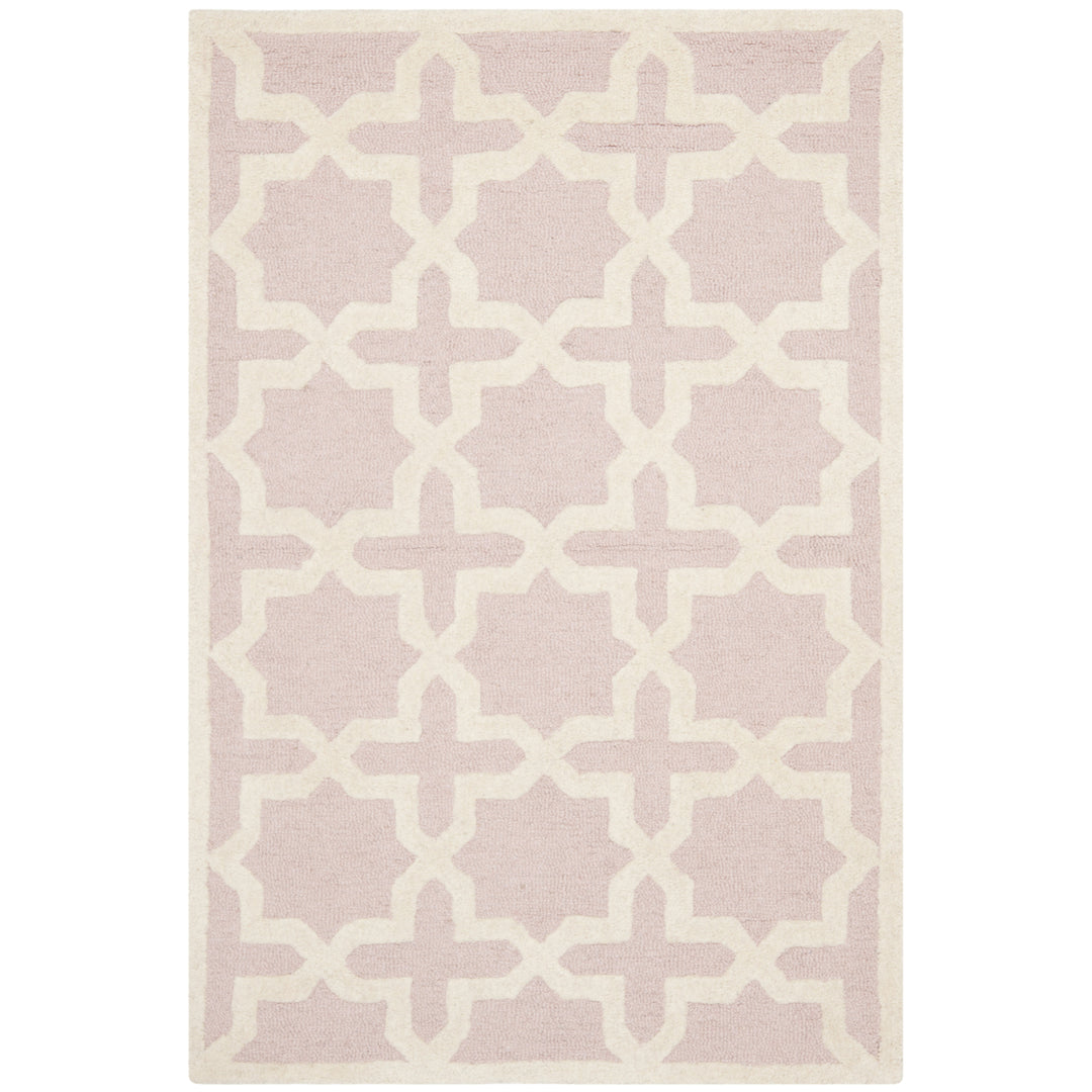 SAFAVIEH Cambridge CAM125M Light Pink / Ivory Rug Image 4